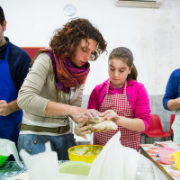 Corso di panificazione con pasta madre 14 marzo 2015 a cura di Corsi di Autoproduzione presso Ass. Gregna S.Andrea - Special Guest Sole Etrusco, mulino di Cerveteri - Foto di Andrea Sciarra (www.andreasciarrafoto.com)