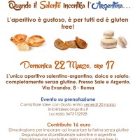 Degustazione 22 marzo salentina-argentina gluten free