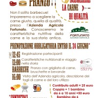 Sabato 27 giugno - Grigliata e cultura